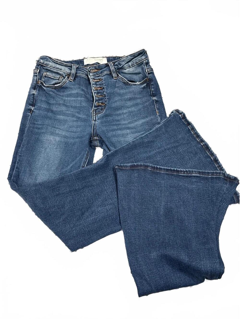 Bridge by Gly Women's Blue Denim Jeans Size 29